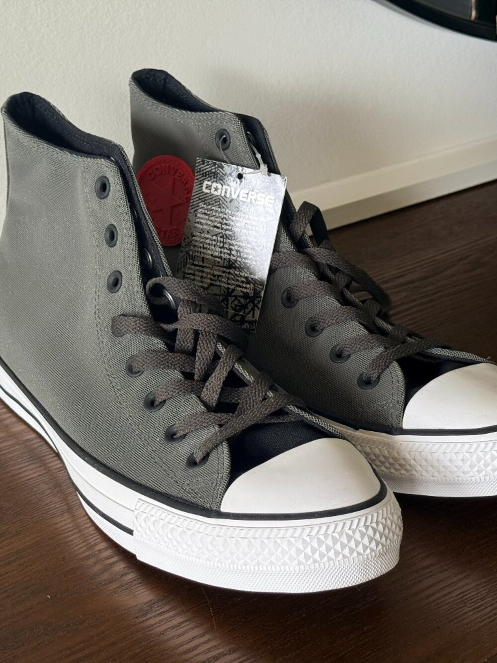 Converse Chuck Taylor All Star Sneakers Black Gray Cast Iron Casino Men's 11